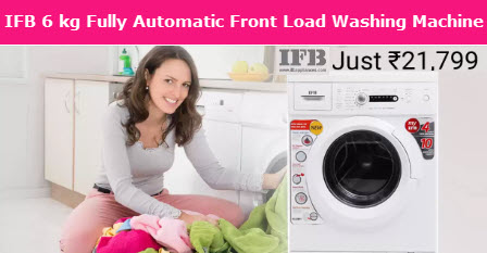 IFB 6 kg Fully Automatic Front Load Washing Machine @ ₹21,799